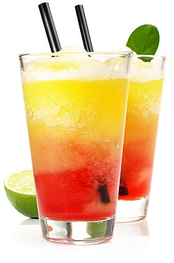 Frozen Campari-Orange Cocktail