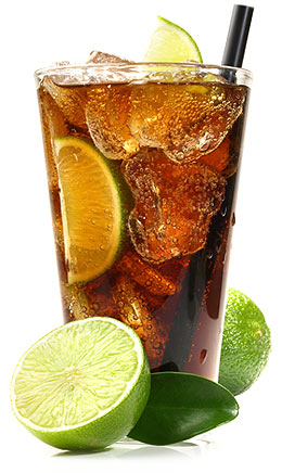 Cuba Libre Cocktail