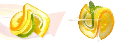 Cocktail-Dekoration