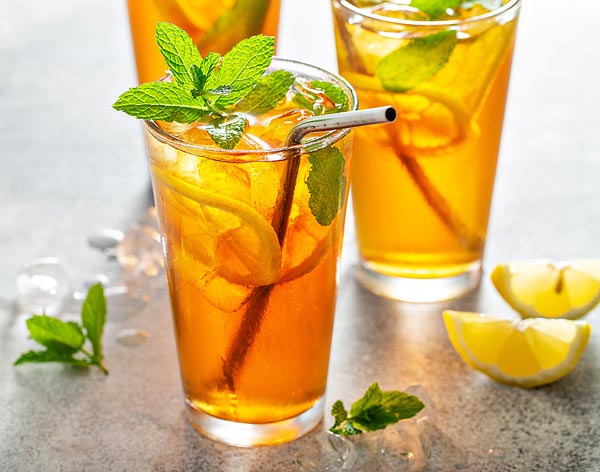 Long Island Iced Tea Minze Cocktail