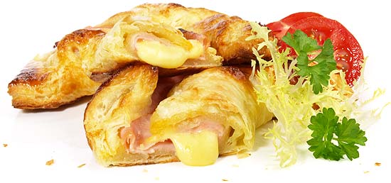 Croisant gefüllt