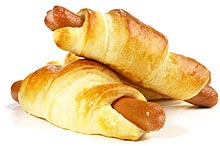 Croissant gefüllt
