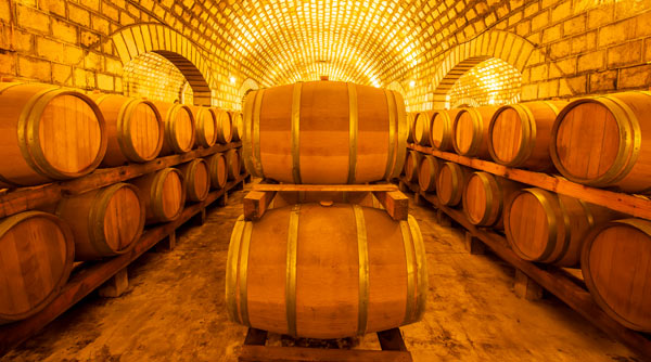 Cognac Keller - Lagerung in HolzfÃ¤ssern