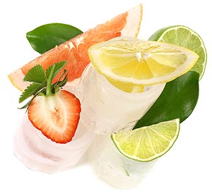 SchnapsglÃ¤ser aus Eis