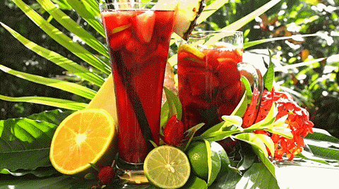 Tropical Cocktails